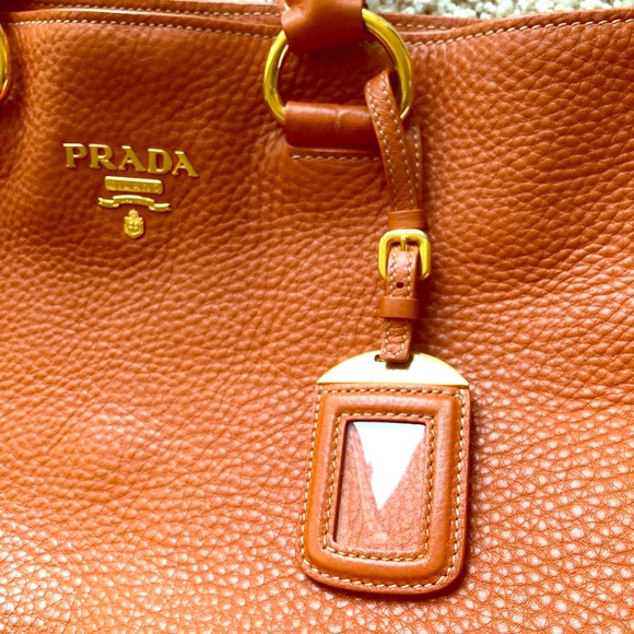 prada soft leather bag